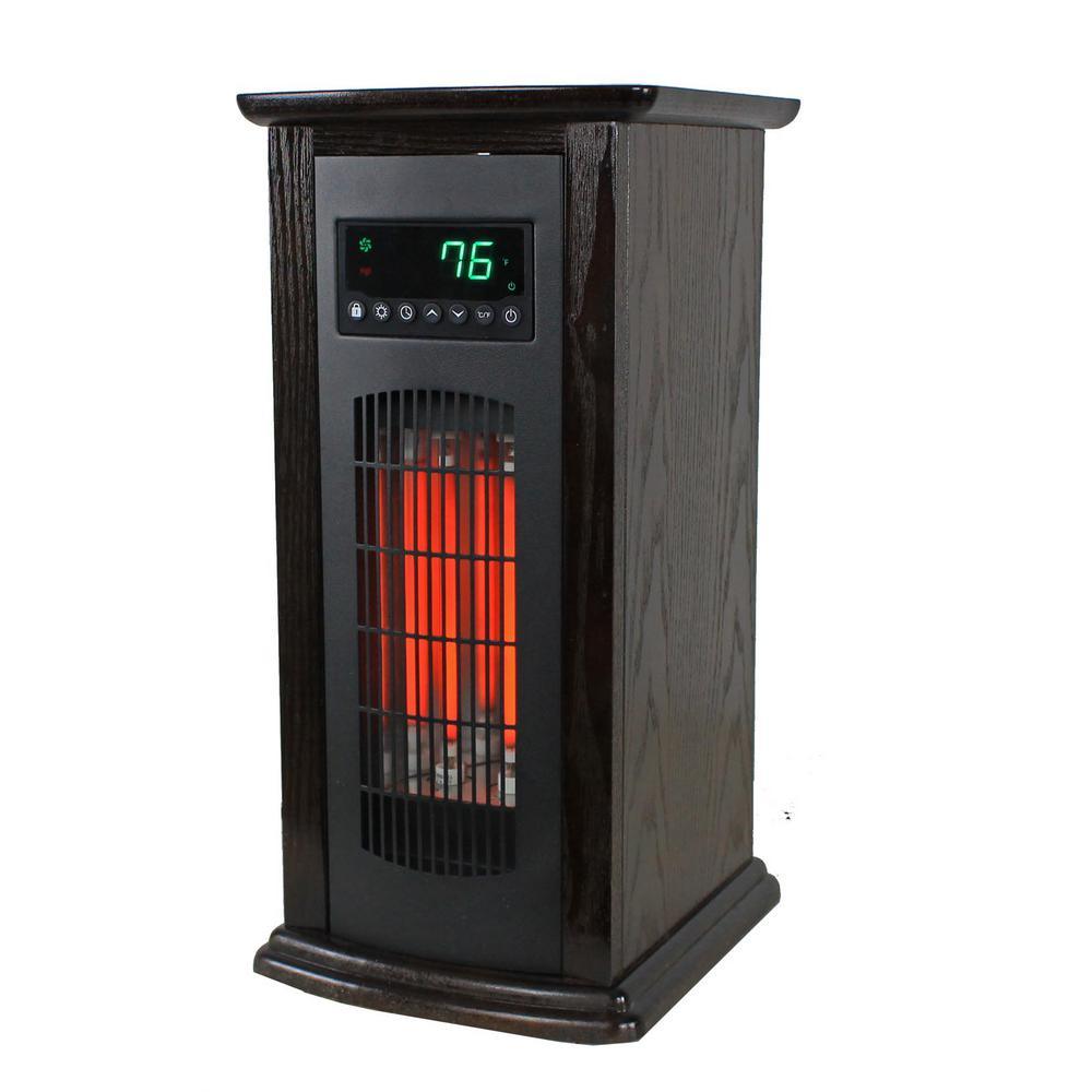 LifePro 3 1500-Watt Element Electric Infrared Quartz Tower Space Heater (Pair) - Super Arbor