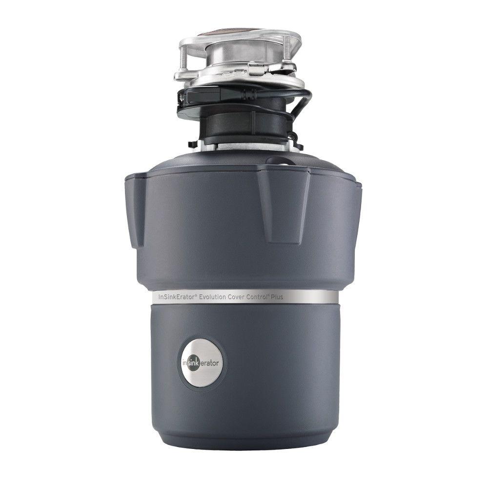 InSinkErator Evolution Cover Control Plus 3/4 HP Batch Feed Garbage Disposal