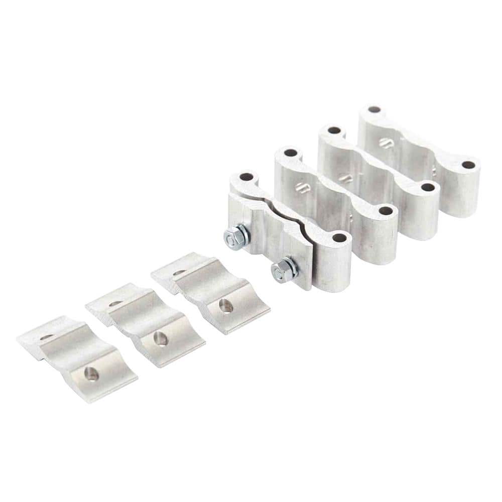 AFCO Aluminum Hurricane Brackets for 8 in. Endura-Aluminum Fluted Round Columns (Set of 20)