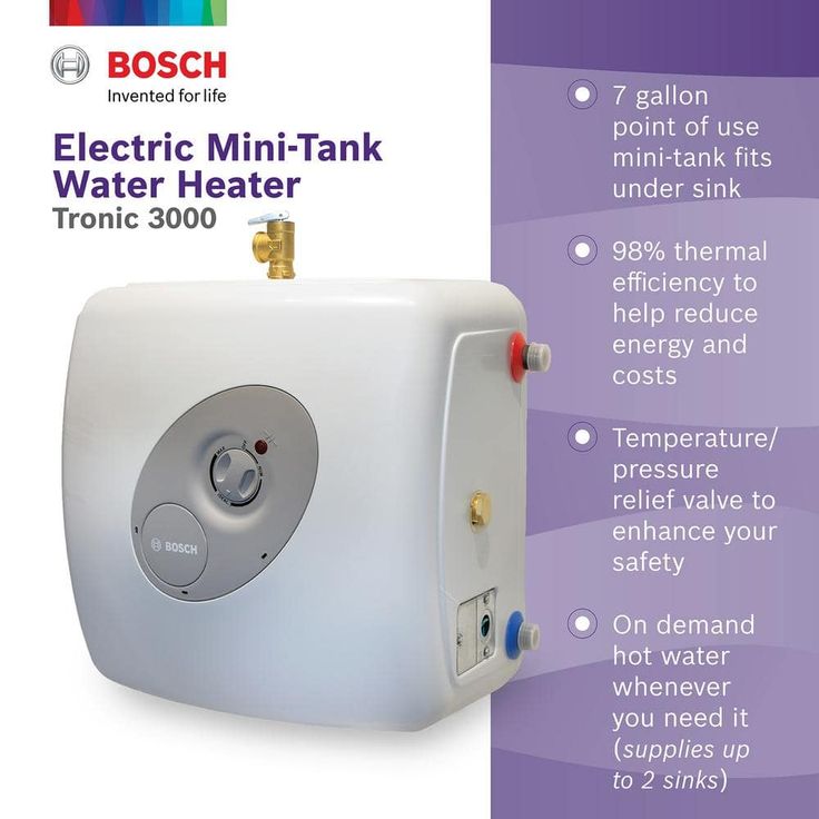 7 Gal. Electric Point-of-Use Water Heater (3-Pack)