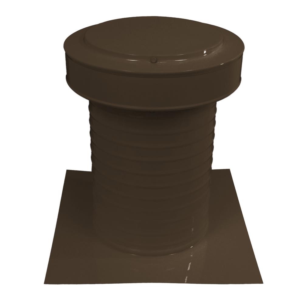 12 in. Dia Keepa Vent an Aluminum Roof Vent for Flat Roofs - Super Arbor