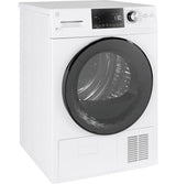 GE 4.1-cu ft Stackable Ventless Electric Dryer (White)