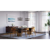 Progress Lighting Lattimore Collection 22 in. 5-Light Aged Brass Coastal Chandelier