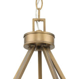 Progress Lighting Aleswith Collection 32 in. 5-Light Aged Bronze Farmhouse Chandelier for Dining Room, Great Room and amp, Living Room