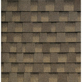 GAF TimberCrest Aged Chestnut Hip and Ridge Cap Shingles - High Profile Design for Critical Roof Areas