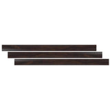 MSI Aged Walnut 0.75 in. T x 2.75 in. W x 94 in. L Luxury Vinyl Flush Stair Nose Molding