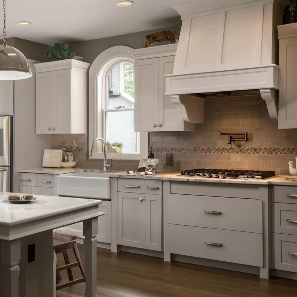 Hampton Bay Cambridge White Shaker Assembled Base Kitchen Cabinet with Soft Close Door