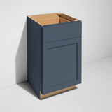 Hampton Bay Avondale Ink Blue Shaker Base Kitchen Cabinet