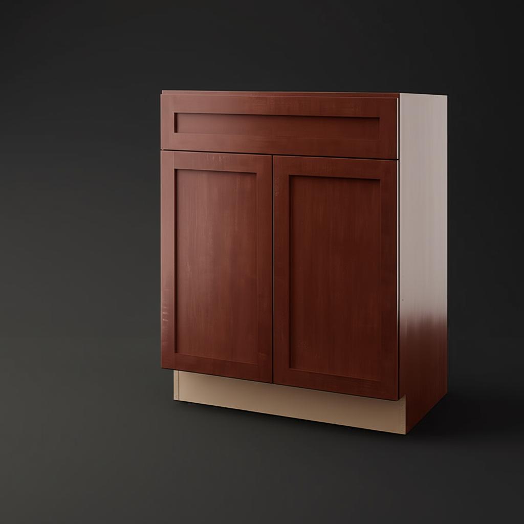 Hampton Bay Designer Series Soleste Base Kitchen Cabinet in Spice