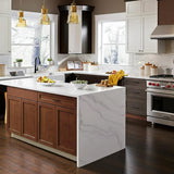 Hampton Bay Designer Series Soleste Base Kitchen Cabinet in Spice
