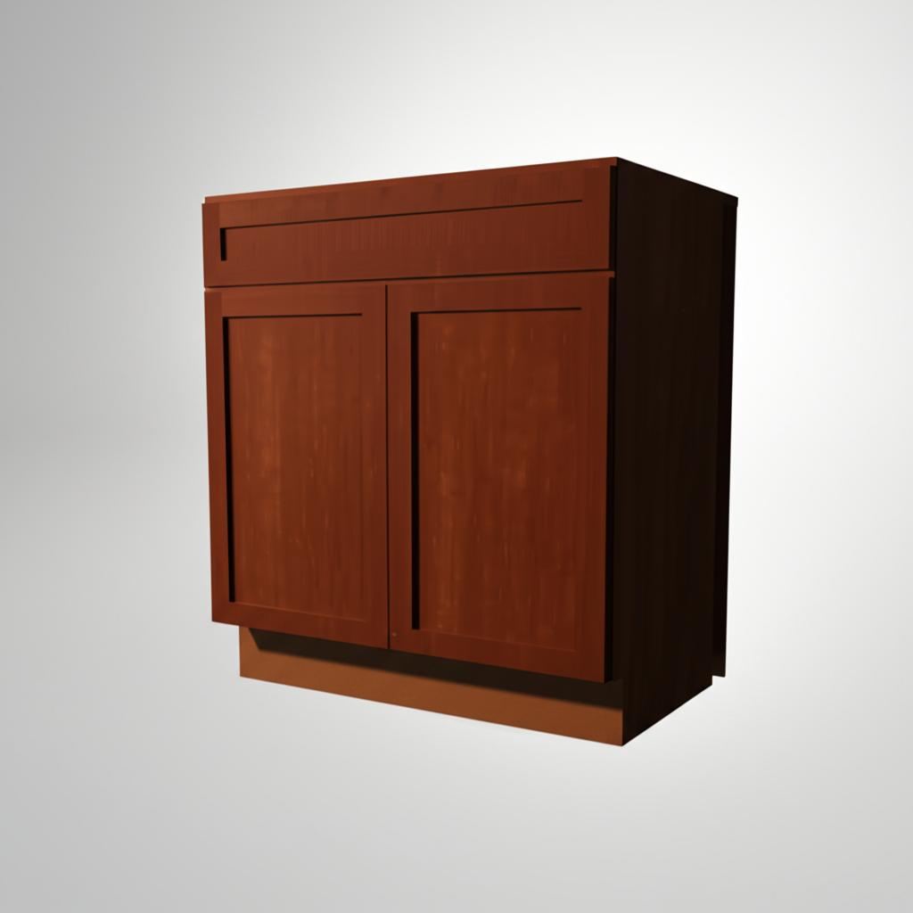 Hampton Bay Designer Series Soleste Base Kitchen Cabinet in Spice
