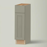 Hampton Bay Westfield Dusk Gray Shaker Base Kitchen Cabinet