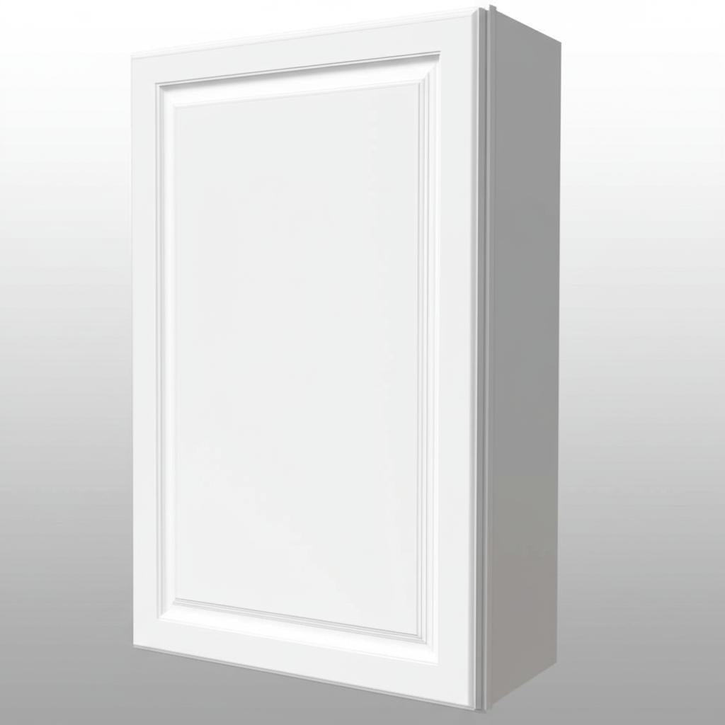 Hampton Bay 24 in. x 36 in. x 12 in. Wall Kitchen Cabinet in Satin White