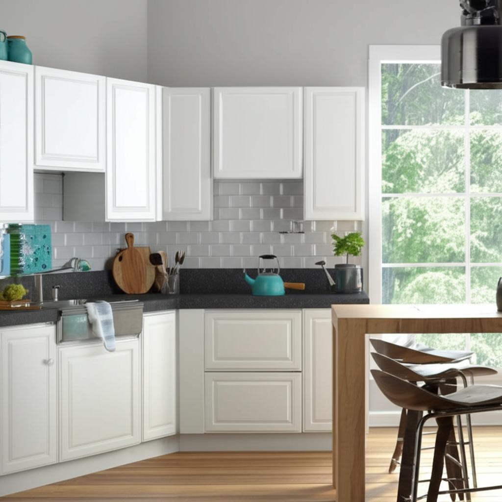 Hampton Bay 24x30x12 in. Diagonal Corner Wall Kitchen Cabinet in Satin White