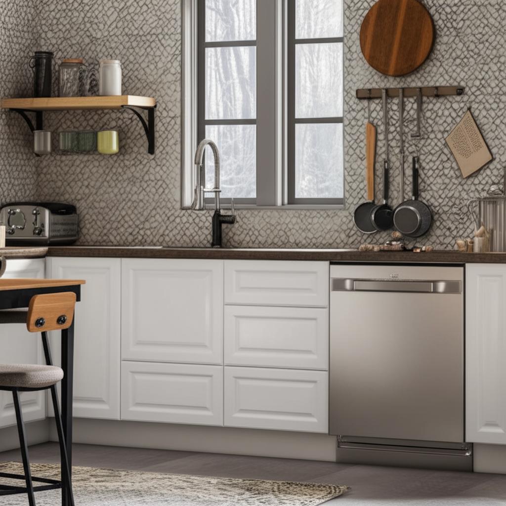 Hampton Bay Designer Series Elgin Assembled Drawer Base Kitchen Cabinet in White