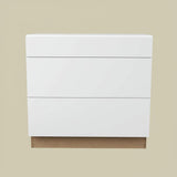 Hampton Bay Designer Series Edgeley Pots and Pans Drawer Base Kitchen Cabinet in White