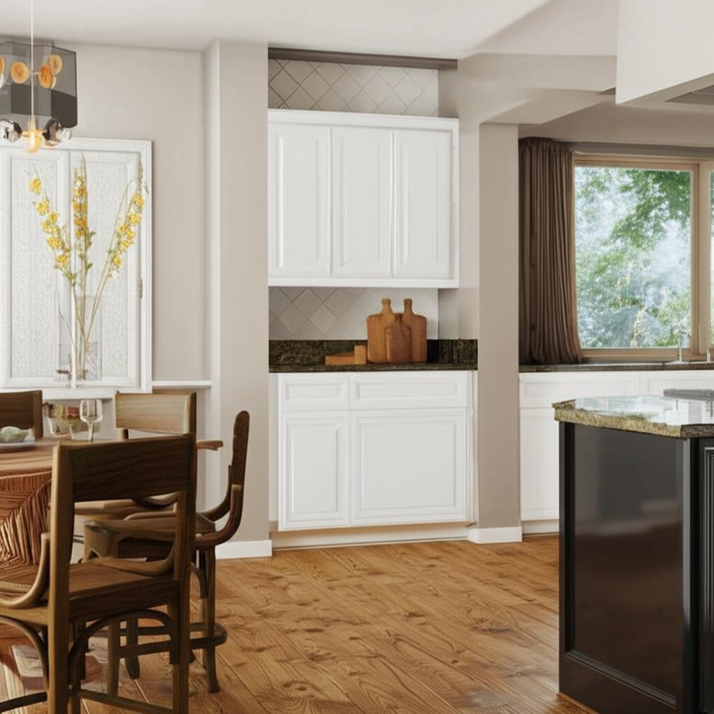 Hampton Bay Designer Series Elgin Assembled Full Height Door Base Kitchen Cabinet in White