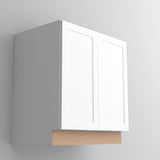 Hampton Bay Designer Series Melvern Full Height Door Base Kitchen Cabinet in White