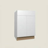 Hampton Bay Designer Series Edgeley Base Kitchen Cabinet in White