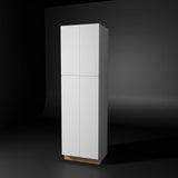 Hampton Bay Designer Series Edgeley Pantry Kitchen Cabinet in White