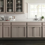 Hampton Bay 15 in. W x 24 in. D x 34.5 in. H Assembled Base Kitchen Cabinet in Unfinished with Recessed Panel