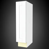 Hampton Bay Shaker Satin White Assembled Base Kitchen Cabinet