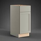 Hampton Bay Westfield Dusk Gray Shaker Base Kitchen Cabinet