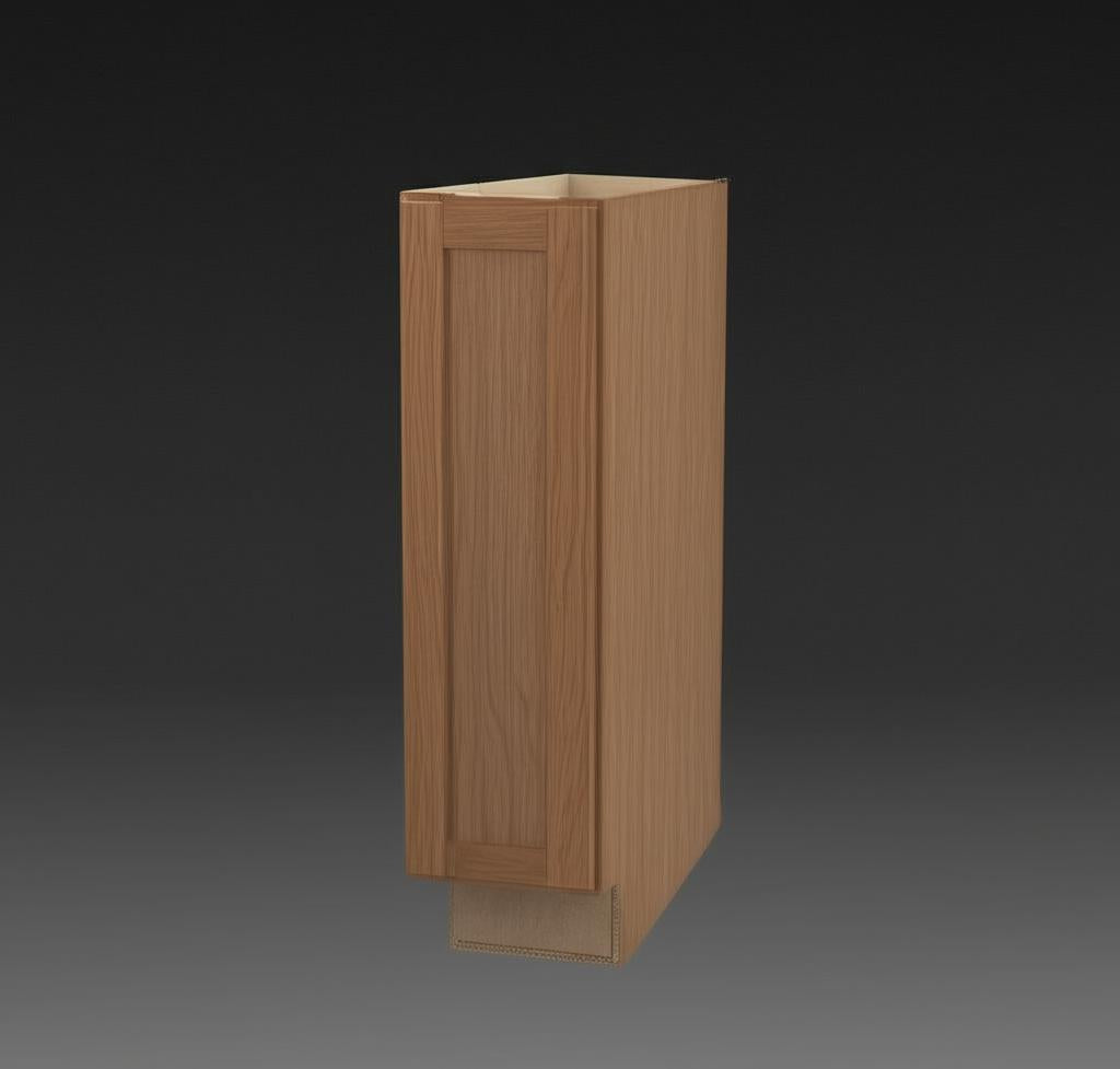 Hampton Bay Sinclair Shaker Saddle Oak Base Cabinet