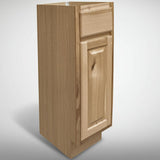 Hampton Bay Hampton Natural Hickory Assembled Base Kitchen Cabinet