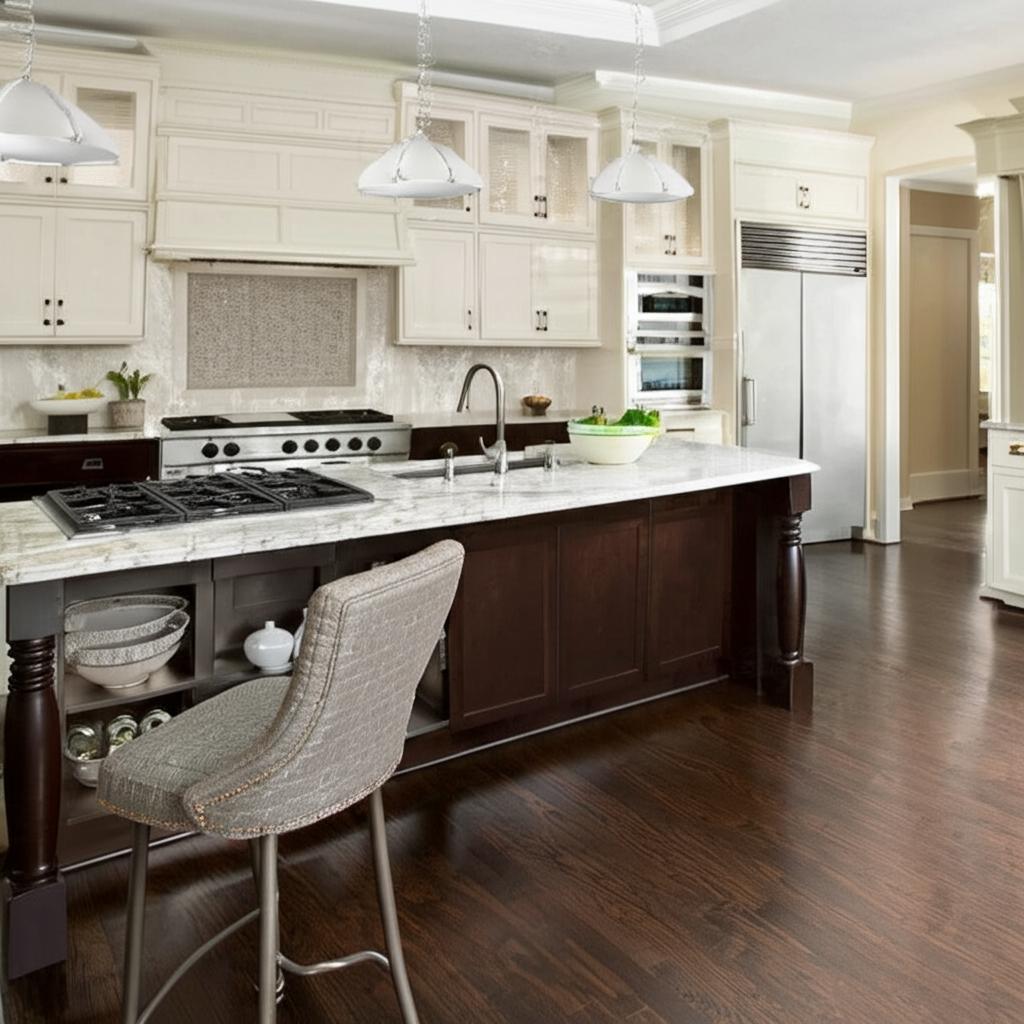 Hampton Bay Shaker Java Base Kitchen Cabinet with Ball-Bearing Drawer Glides