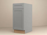Hampton Bay Designer Series Melvern Storm Gray Shaker Assembled Base Kitchen Cabinet