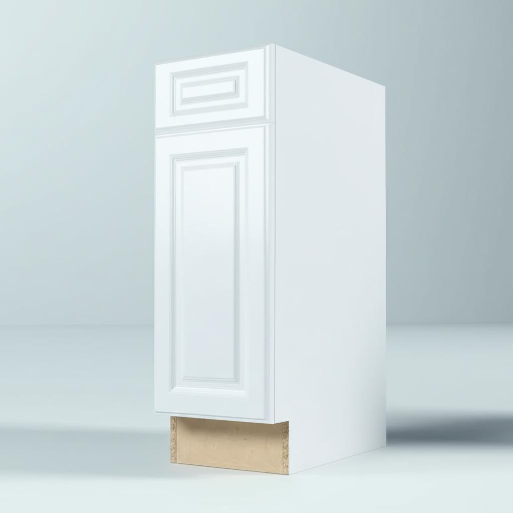 Hampton Bay Designer Series Elgin Assembled Base Kitchen Cabinet in White