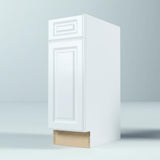Hampton Bay Designer Series Elgin Assembled Base Kitchen Cabinet in White