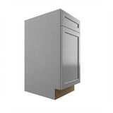 Hampton Bay Designer Series Melvern Base Kitchen Cabinet in Heron Gray