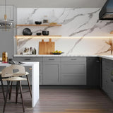 Hampton Bay Designer Series Melvern Base Kitchen Cabinet in Heron Gray