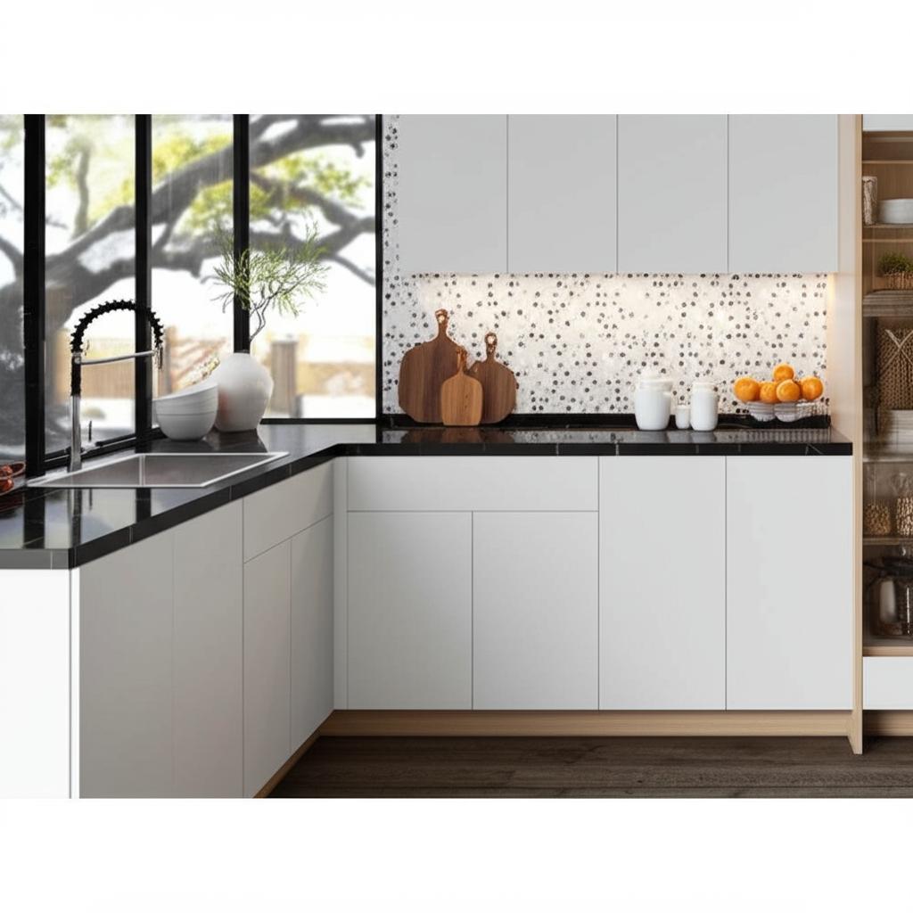 Hampton Bay Designer Series Edgeley Assembled Base Kitchen Cabinet in White