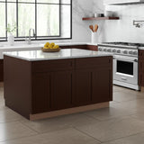 Hampton Bay Designer Series Soleste Assembled Base Kitchen Cabinet in Spice