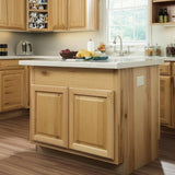 Hampton Bay 36-inch Natural Hickory Apron-Front Sink Base Cabinet