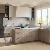 Hampton Bay Designer Series Edgeley Sink Base Cabinet in Driftwood