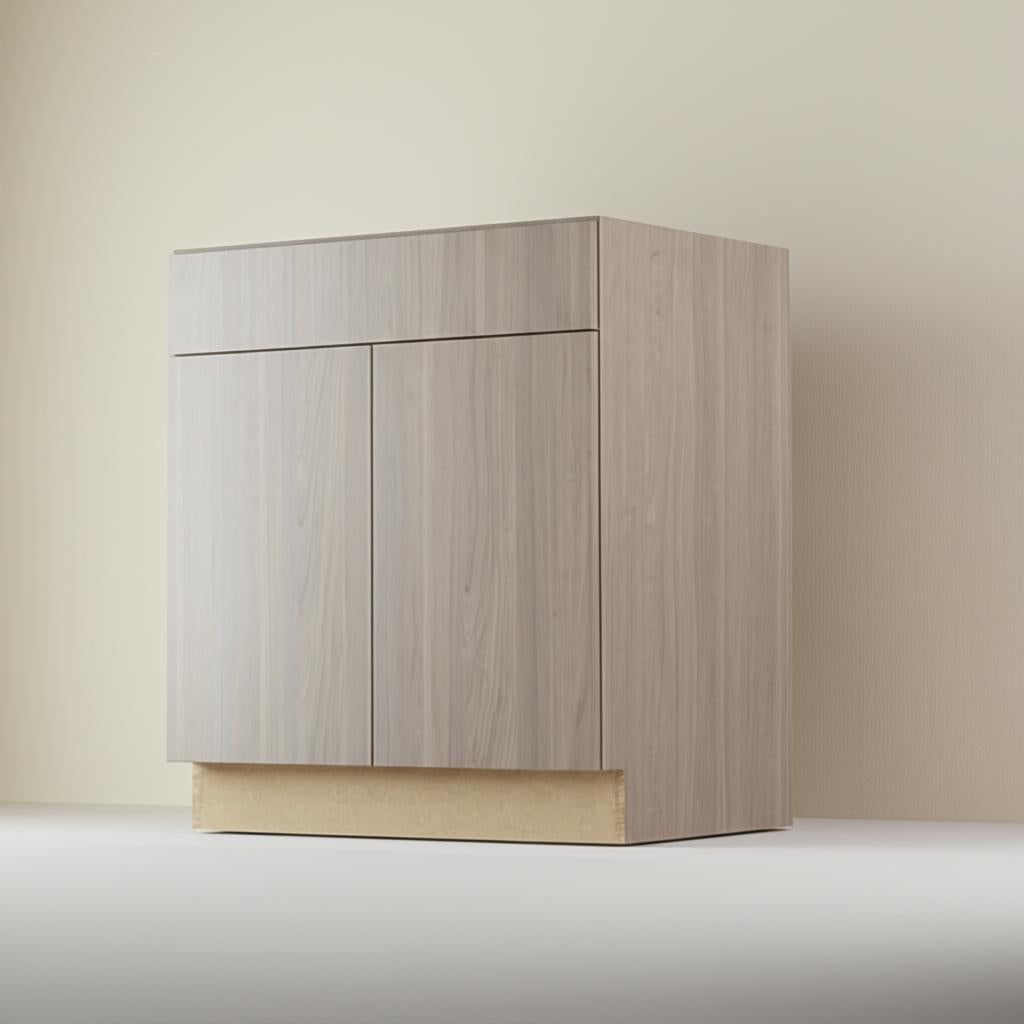 Hampton Bay Designer Series Edgeley Sink Base Cabinet in Driftwood