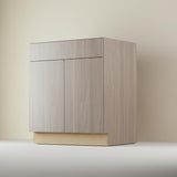 Hampton Bay Designer Series Edgeley Sink Base Cabinet in Driftwood