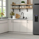 Hampton Bay Avondale Antique White Shaker Sink Base Cabinet