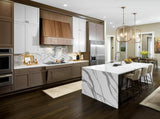 Hampton Bay Courtland Shaker Sink Base Kitchen Cabinet in Sterling Gray