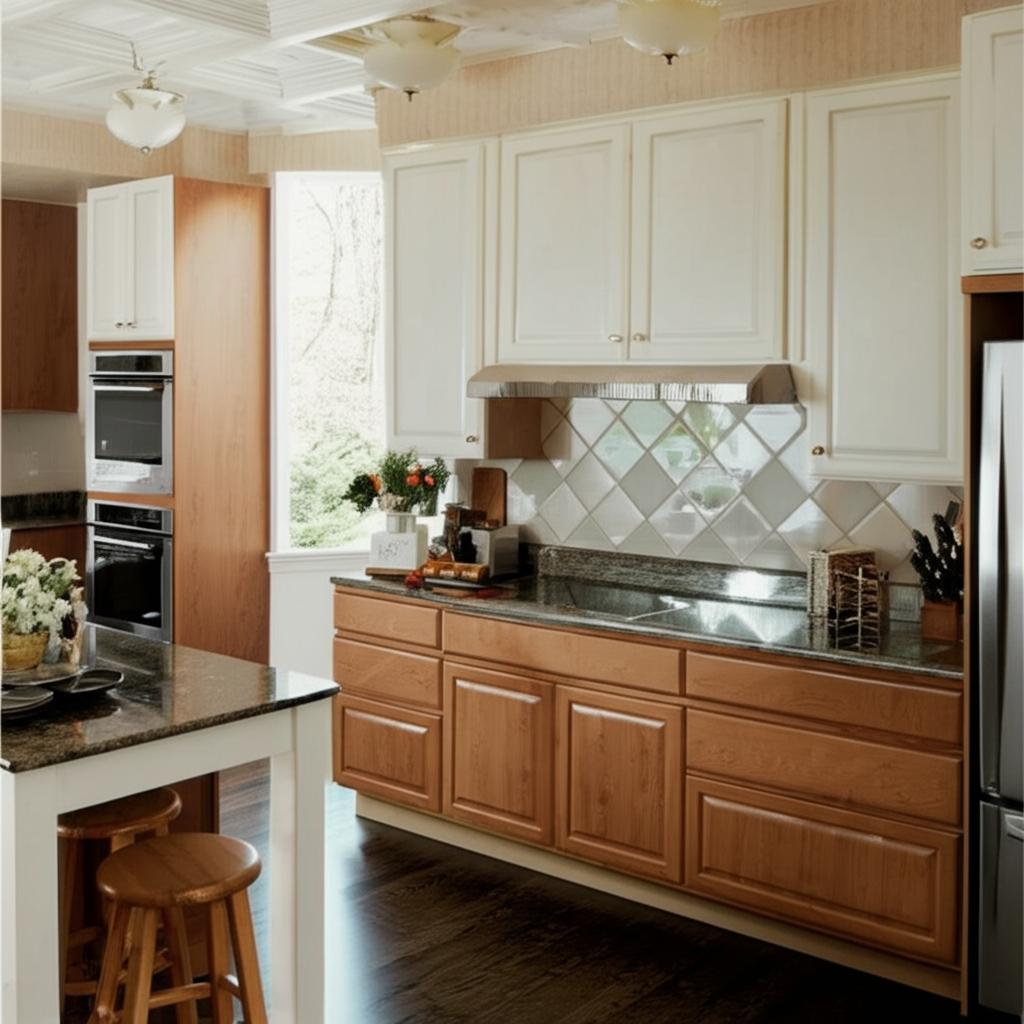 Hampton Bay ADA Accessible Sink Base Cabinet, Medium Oak