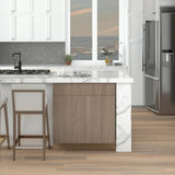 Hampton Bay Designer Series Edgeley Sink Base Cabinet in Driftwood