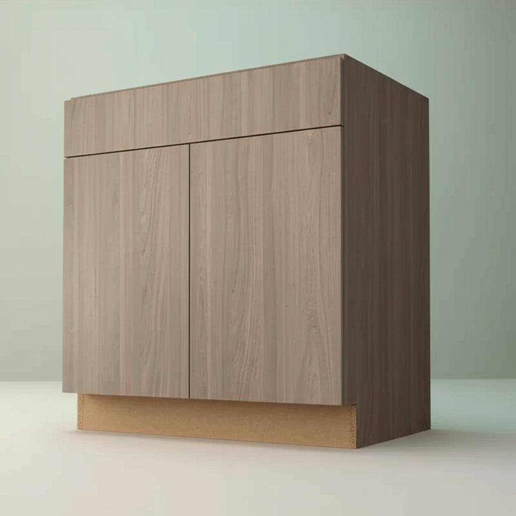 Hampton Bay Designer Series Edgeley Sink Base Cabinet in Driftwood