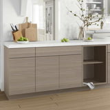 Hampton Bay Designer Series Edgeley ADA Sink Base Cabinet in Driftwood