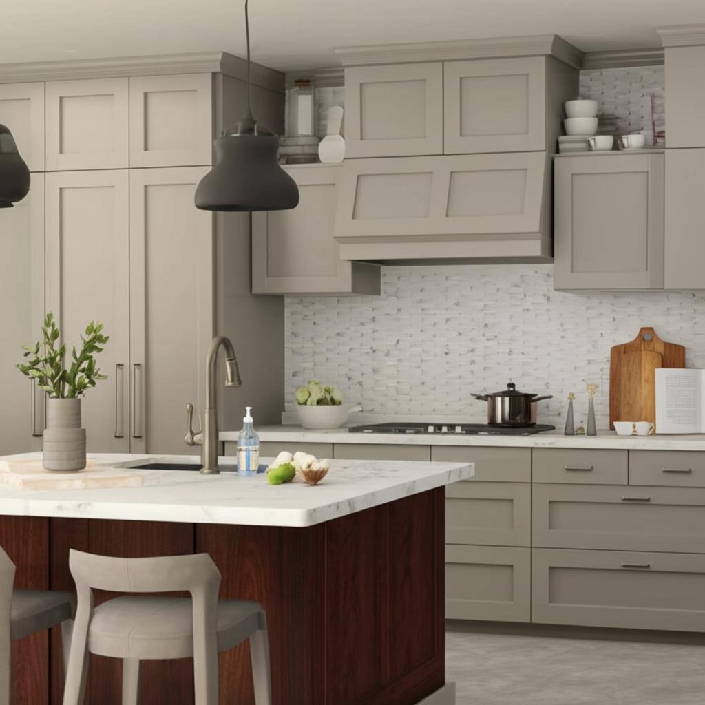 Hampton Bay 18 in. W x 12 in. D x 30 in. H Assembled Wall Kitchen Cabinet in Unfinished with Recessed Panel