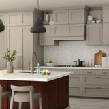 Hampton Bay 18 in. W x 12 in. D x 30 in. H Assembled Wall Kitchen Cabinet in Unfinished with Recessed Panel