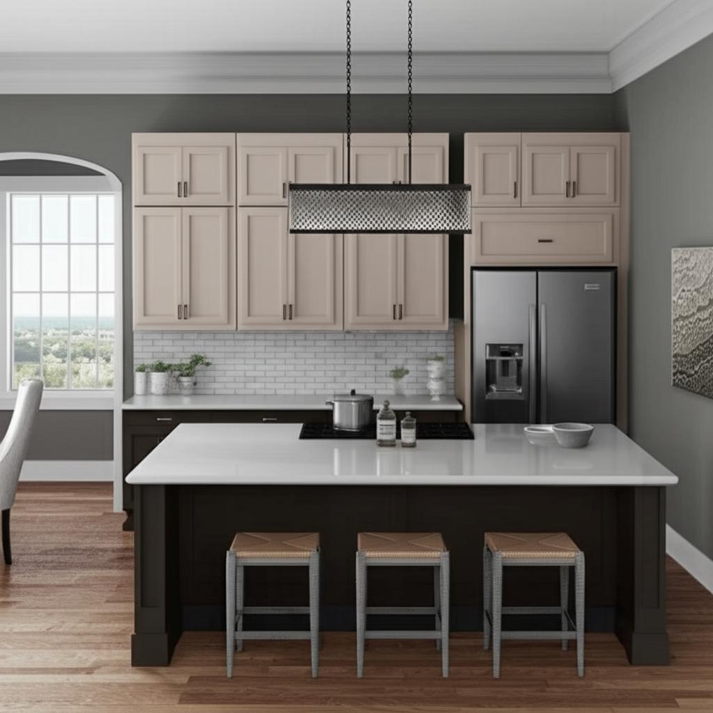 Hampton Bay 15 in. W x 12 in. D x 30 in. H Assembled Wall Kitchen Cabinet in Unfinished with Recessed Panel